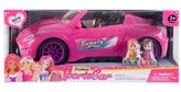 Auto pro panenky růžové