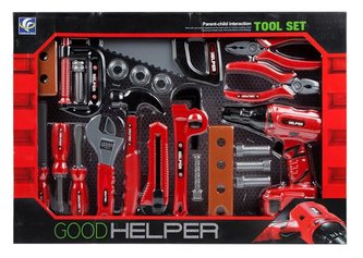 Set nářadí - červený