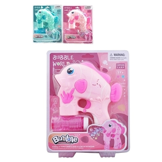 Bublifuk - pistole rybka, na baterie