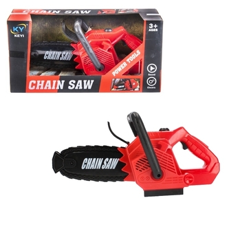 Motorová pila červená