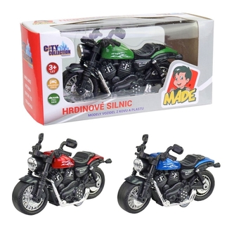 Motorka kovová, zpětný chod