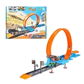 Autodráha s odpalovačem autíčka