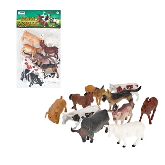 Domácí zvířata mix 10 druhů