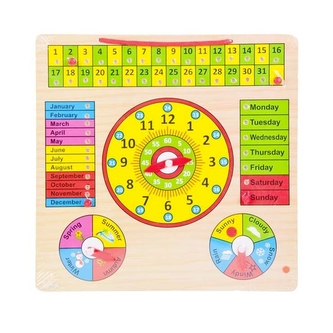 Dřevěné vzdělávací hodiny Angličtina