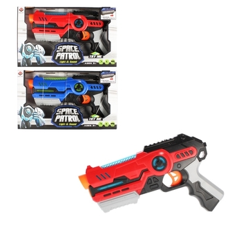 Pistole vibrující - světlo, zvuk