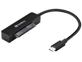 Sandberg USB-C konvertor na SATA USB 3.1 Gen.2, černý