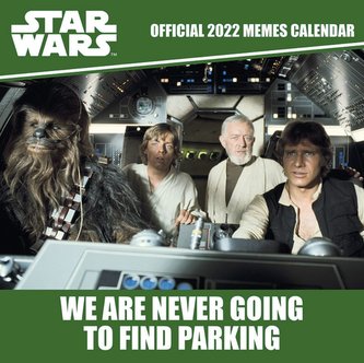 Oficiální kalendář 2022 Star Wars|Hvězdné války: Memes (30 cm x 30|60 cm)