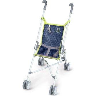 Kočárek pro panenky skládací golfové hole DeCuevas - 56 cm / modré