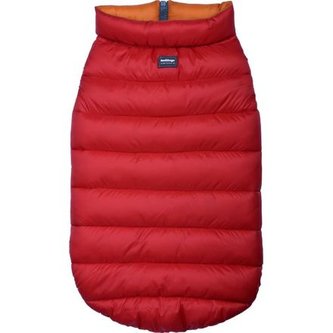 Red Dingo Puffer Jacket – Červená / Oranžová velikost bundy 55 cm