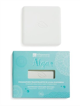 laSaponaria Podložka pod mýdlo z křemeliny - absorbuje přebytečnou vodu