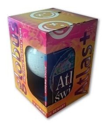 Atlas świata geograficzyny + Globus polityczny