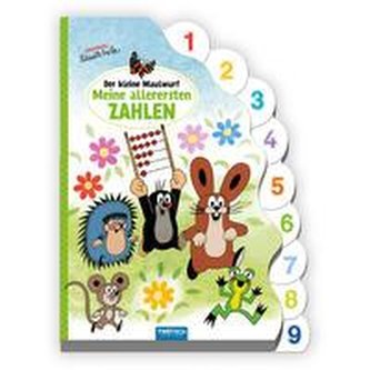 Trötsch Der kleine Maulwurf Pappbilderbuch mit Register Meine allerersten Zahlen Trötsch Der kleine Maulwurf Pappbilderbuch mit Register Meine allerersten Zahlen