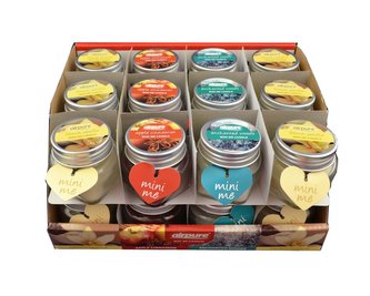 Airpure - vonné svíčky 24 x 30g (Vanilla / Apple Cinnamon / Enchanted Woods)