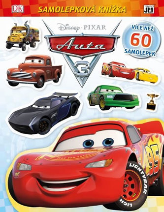 Auta 3 - Samolepková knížka