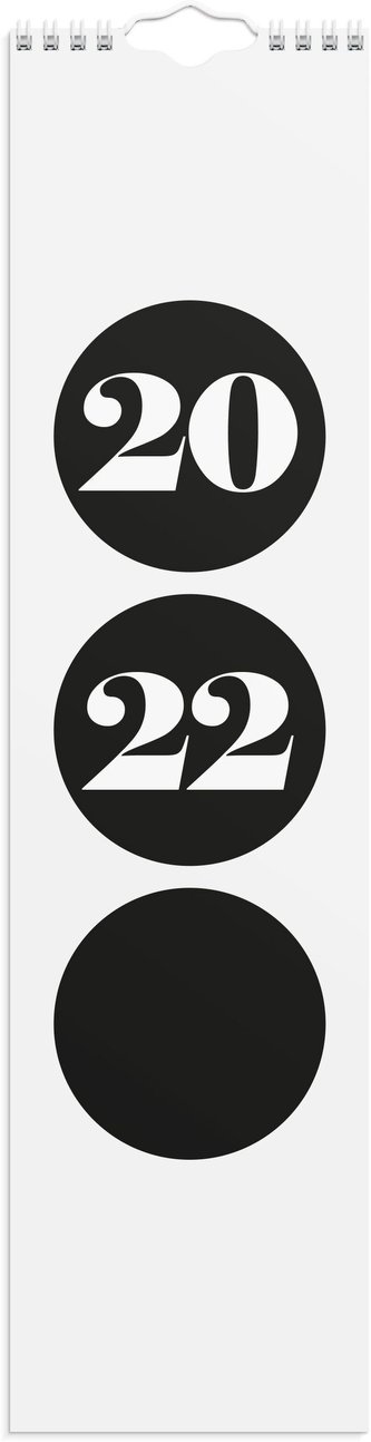 Simple Wandkalender 2022