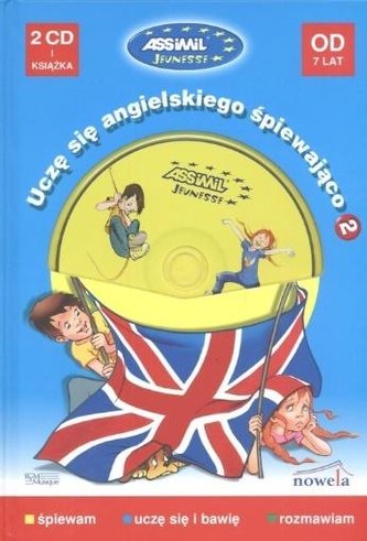 Uczę się angielskiego śpiewająco 2 Książka nagrania