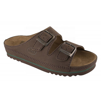 Scholl Zdravotní obuv - AIR BAG - Tmavě Hnědá 39