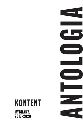 KONTENT Wybrany 2017-2020 Antologia