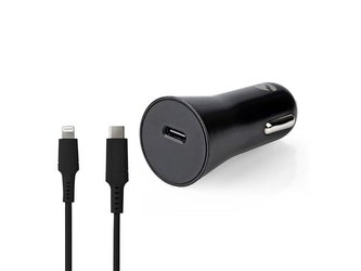 Nabíječka telefonu NEDIS CCPDL20W111BK do auta