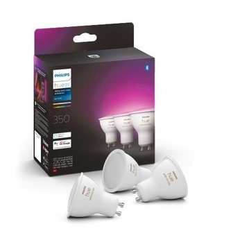 Hue Bluetooth 3x žárovka LED GU10 4,3W 350lm 2000-6500K RGB