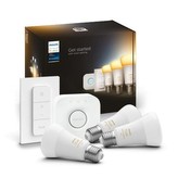 Hue Bluetooth 3x žárovka LED E27 A60 8W 1100lm 2200-6500K + Bridge můstek + ovladač