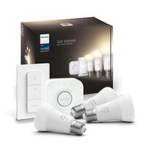Hue Bluetooth 3x žárovka LED E27 A60 9,5W 1055lm 2700K + Bridge můstek + ovladač