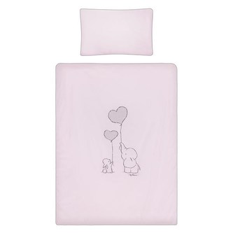 6-dílné ložní povlečení Belisima Amigo 100/135 růžové