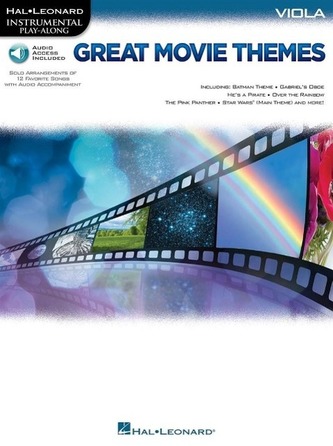 Great Movie Themes: For Viola Instrumental Play-Along