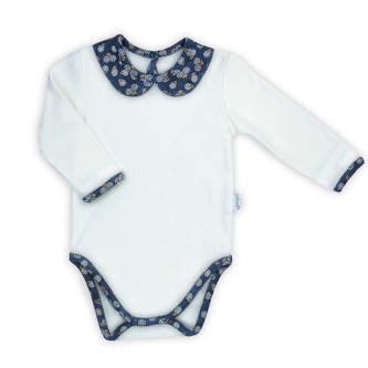 Kojenecké body s dlouhým rukávem Nicol Sonia - velikost 68 (4-6m)