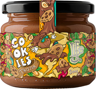 Lifelike Food Twister Cookies 300 g