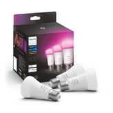 Hue Bluetooth 3x žárovka LED E27 A60 6,5W 800lm 2000-6500K, 16 mil. barev