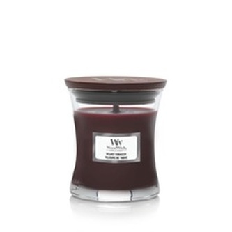 WoodWick Velvet Tobacco svíčka váza 85g