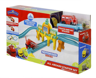 Chuggington Veselé vláčky, startovní vláčkodraha Všichni na palubu