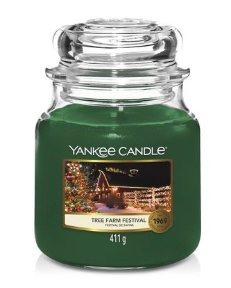 YANKEE CANDLE Tree Farm Festival svíčka 411g