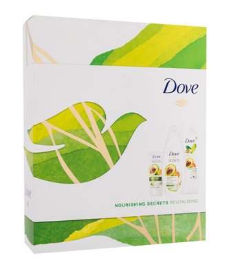 Dove Nourishing Secrets sprchový gel Nourishing Secrets Invigorating Ritual 250 ml + tělové mléko Body Love Invigorating Ritual 250 ml + krém na ruce Nourishing Secrets Invigorating Ritual 75 ml