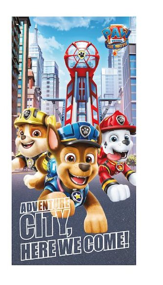 Dětská osuška - Tlapková Patrola Adventure city