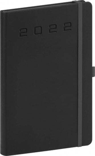 Týdenní diář Nox 2022, černý-černý