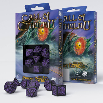 Sada kostek Call of Cthulhu - Horror on the Orient Express