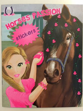 Horses Passion 2 - Milujeme koníky - Omalovánky a samolepky