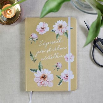 Zápisník 'PRO SKVĚLOU UČITELKU' A5