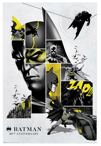 Plakát DC Comics|Batman: 80th Anniversary (61 x 91,5 cm) Plakát DC Comics|Batman: 80th Anniversary (61 x 91,5 cm)