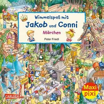 Maxi Pixi 377: VE 5: Wimmelspaß mit Jakob und Conni: Märchen (5 Exemplare) Maxi Pixi 377: VE 5: Wimmelspaß mit Jakob und Conni: Märchen (5 Exemplare)