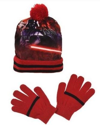 ČEPICE A RUKAVICE STAR WARS - velikost 54