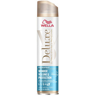 Wella Lak na vlasy Deluxe Wonder Volume & Protection (Hairspray) 250 ml woman