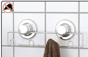 Háčky drát na ručníky chrom 29x10x5cm