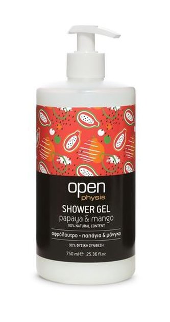 Open Sprchový gel papája & mango s pumpičkou 750 ml