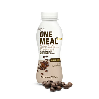 NUPO ONE MEAL + PRIME hotový nápoj Caffe Latté Happiness 372 g