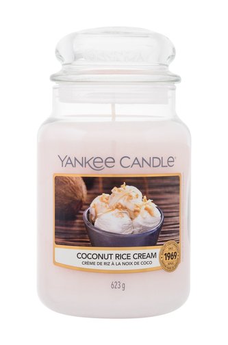 Yankee Candle Aromatická svíčka Classic velká Coconut Rice Cream 623 g unisex