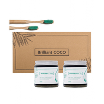 Brilliantcoco Dárkový set péče o zuby Zero Waste unisex