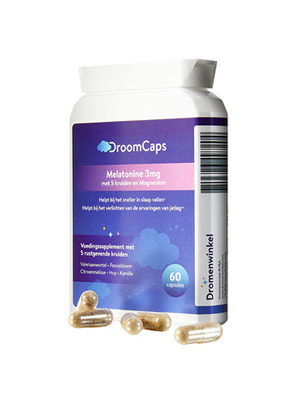 Dromenwinkel Tobolky DroomCaps s Melatoninem 60 tobolek